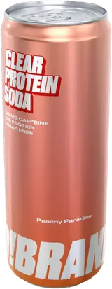 Probrands Clear protein soda Peachy paradise