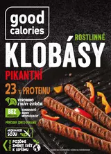 Good Calories Rostlinné klobásy pikantní
