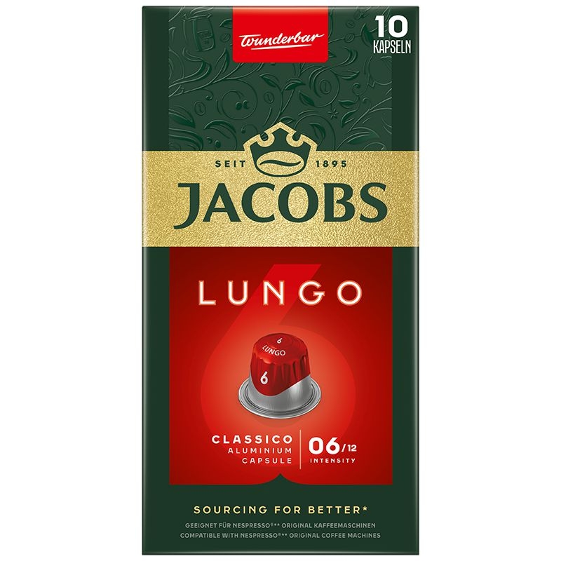 Jacobs Lungo Intenso 6 kapsle 10ks