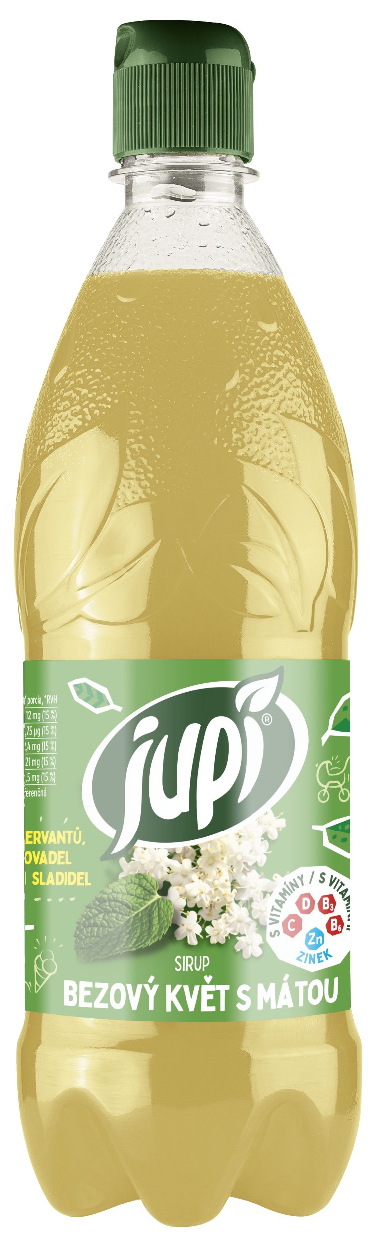 Jupí bezový květ s mátou 0,7l