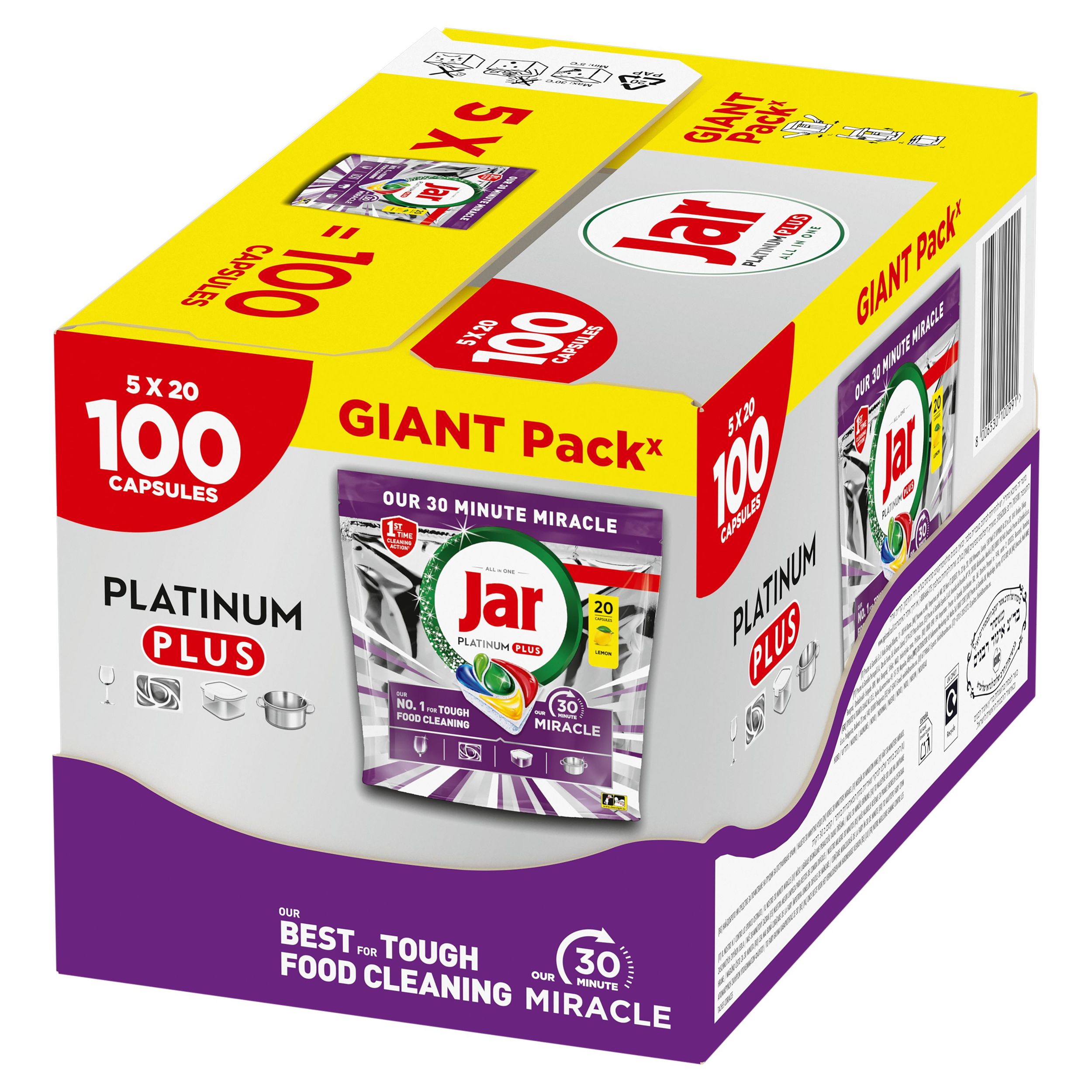Jar ADW Platinum Plus Lemon 100kusů