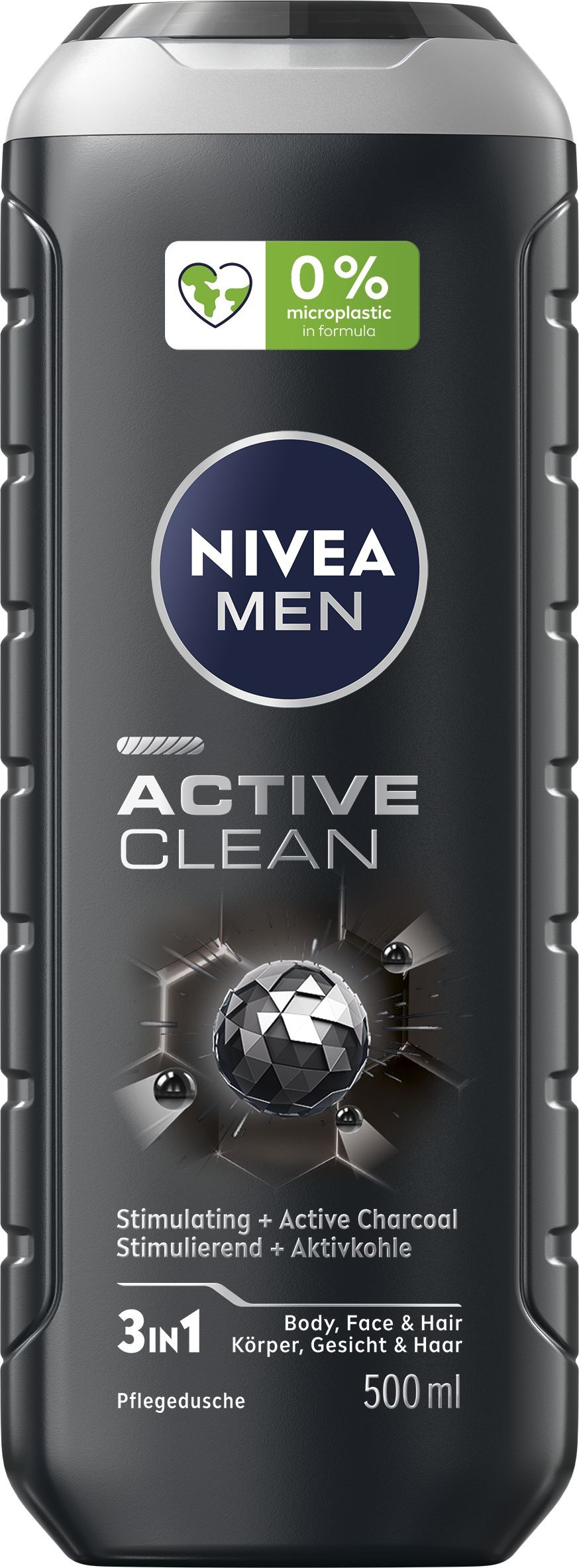 Nivea MEN Sprch. gel Active Clean 500ml