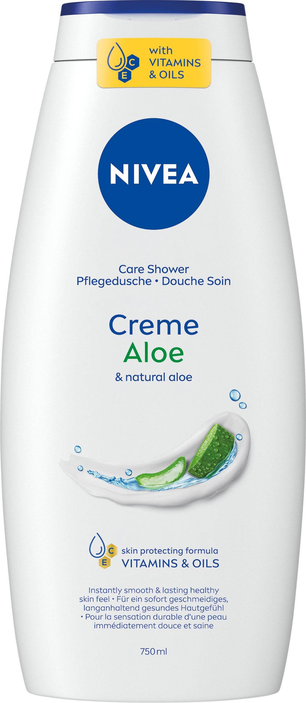 Nivea Sprch. gel CRM ALOE 750ML