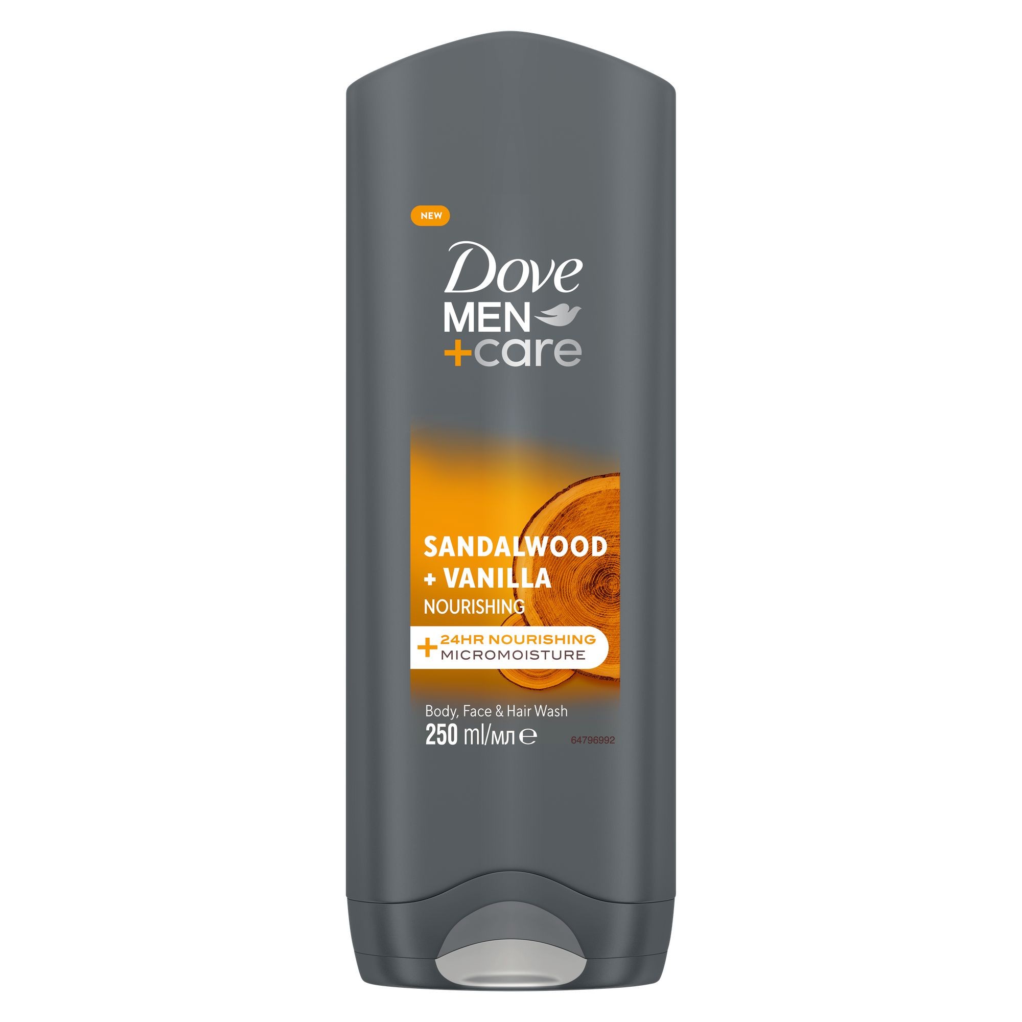 Dove Men Sandalwood & Vanilla sprchový gel 250 ml