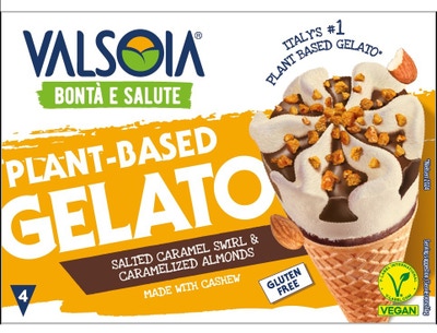 Valsoia Kešu Kornout slaný karamel 4x120ml