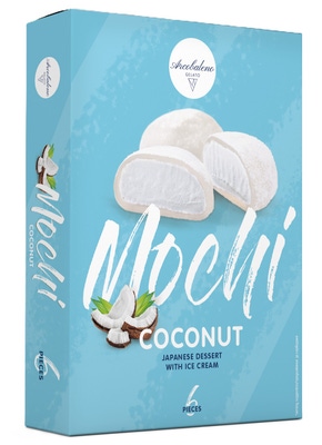 Arcobaleno Mochi s kokosovou zmrzlinou 6x35g