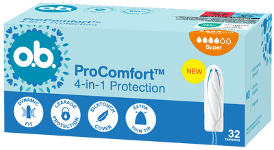 o.b. Tampóny ProComfort Super