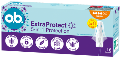 o.b. Tampóny Extra Protect Super