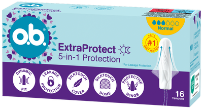o.b. Tampóny Extra Protect Normal