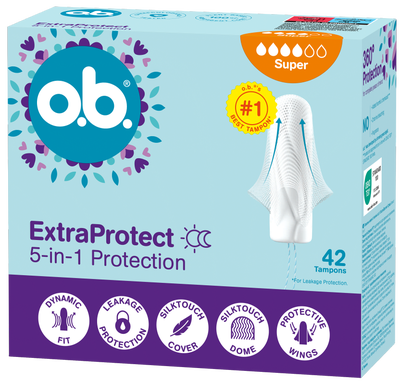 o.b. Tampóny Extra Protect Super