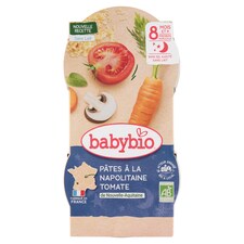 Babybio Bio večerní menu neapolské těstoviny 2 x 200g