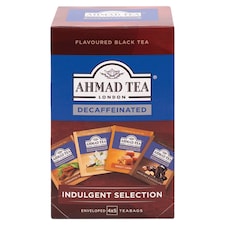 Ahmad Tea Kolekce černých ochucených čajů bez kofeinu 20 x 2g (40g)
