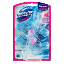 Domestos Power 5+ Blue Water Pink Magnolia 2 x 48g