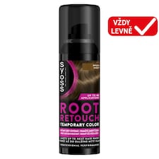 Syoss Root Retouch Sprej na dočasné zakrytí odrostlých vlasů hnědý 120ml