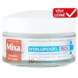 Mixa Hyalurogel Rich intenzivní hydratační krém, 50 ml
