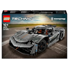 LEGO Technic 42173 Šedé hyperauto Koenigsegg Jesko Absolut