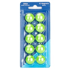 Home Office Barevné magnety 20 mm 10 ks