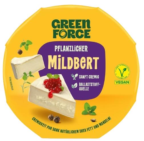 Green Force Alternativa zrajícího sýru Mildbert – vegan
