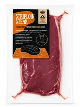 Vakuovaný STRIPLOIN STEAK, Hovězí nízký roštěnec vyzrávaný