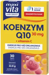 Maxi Vita Koenzym Q10 30mg + vitamin C 30 tbl. 22,8 g