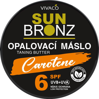 Vivaco Sun Bronz Opalovací máslo Carotene OF6