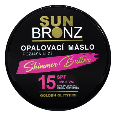Vivaco Sun Bronz Rozjasňující opalovací máslo OF15 Maracuja