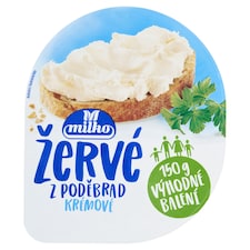 Milko Žervé z Poděbrad krémové 150g