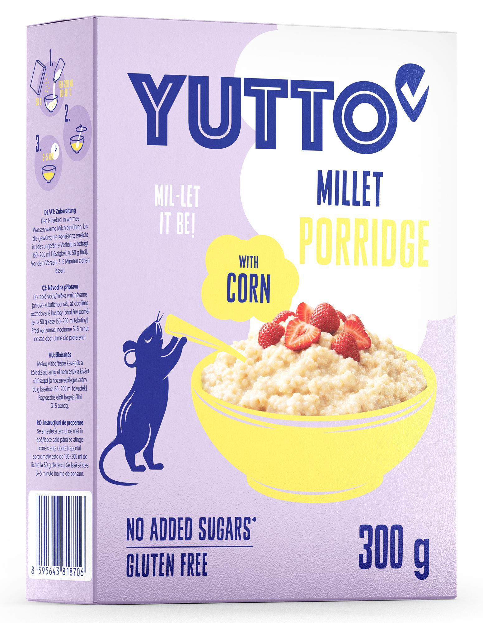 Yutto Cereální jáhlová kaše