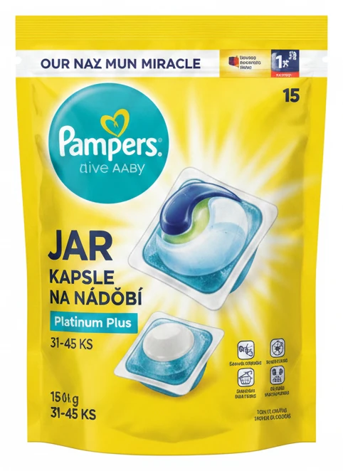 Jar Kapsle na nádobí