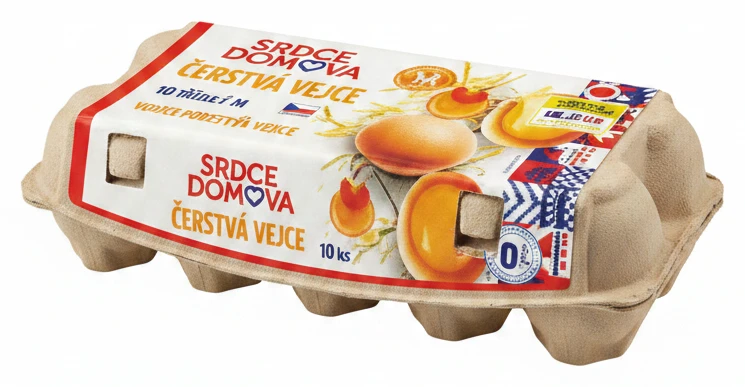 Srdce domova Vejce podestýlková M