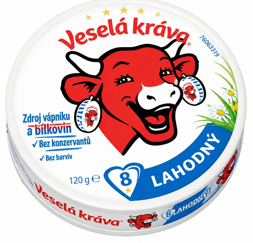 VESELÁ KRÁVA Tavený sýr