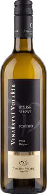 Vinařství Volařík Ryzlink vlašský, pozdní sběr