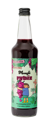 Mauglí Sirup Černý Rybíz