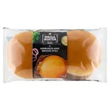Grill Master Pšeničné hamburgerové bulky ve stylu briošek 4 x 81g (324g)