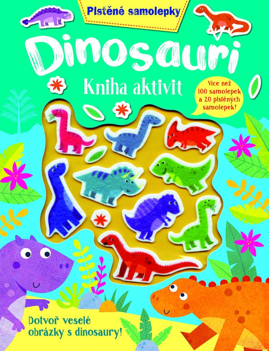 Svojtka Plstěné samolepky – Dinosauři kniha aktivit