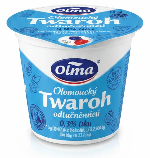 Olomoucký tvaroh odtučněný 0,3% Olma