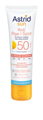 Astrid SUN Pleťový krém na opalování Anti Age Spot SPF 50