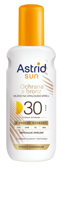 Astrid SUN Mléko na opalování Bronz sprej SPF 30