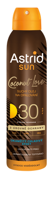 Astrid SUN Suchý olej na opalování SPF 30