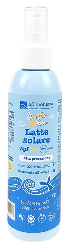 laSaponaria BIO Opalovací mléko SPF 30