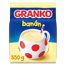 GRANKO Slazená rozpustná směs pro přípravu nápoje s příchutí banán 350g