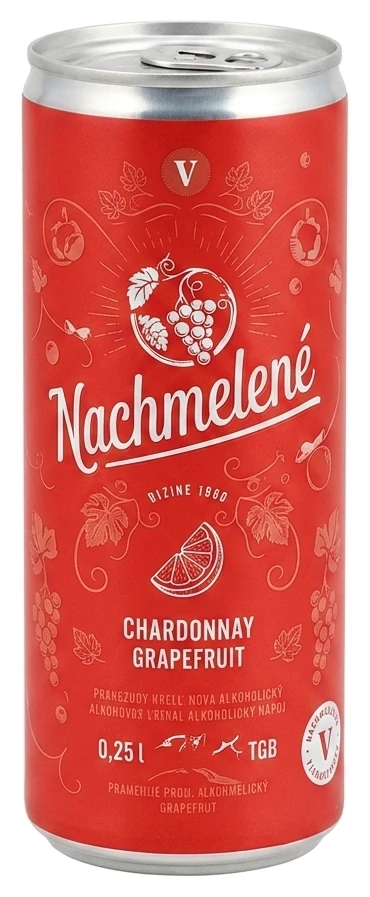 Nachmelené Chardonnay alkoholický nápoj