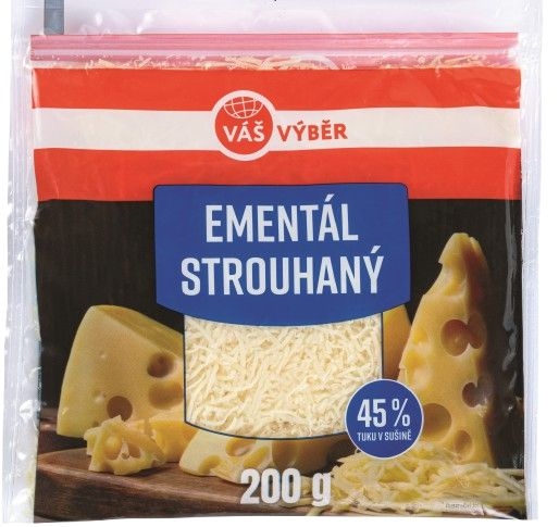 Váš Výběr Ementál strouhaný 200g