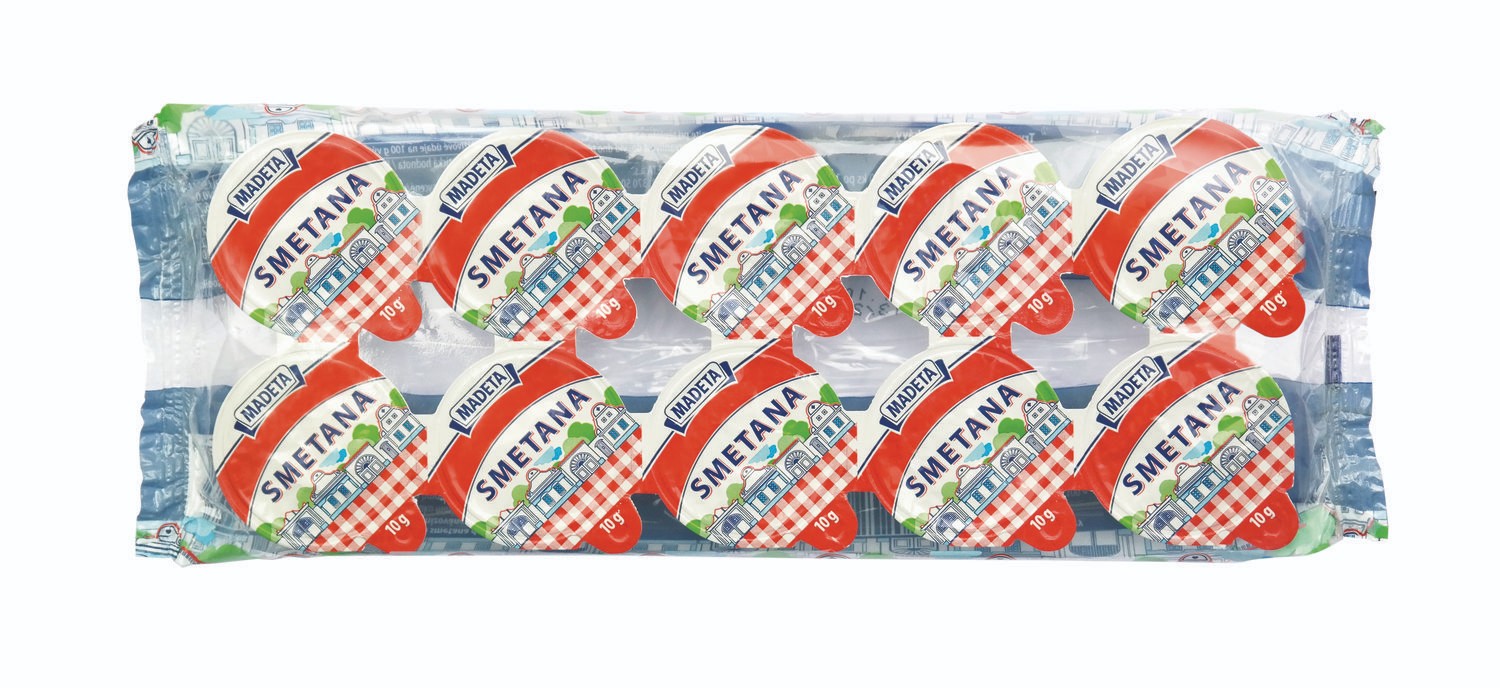 Madeta Smetana do kávy 10% 10x10 g