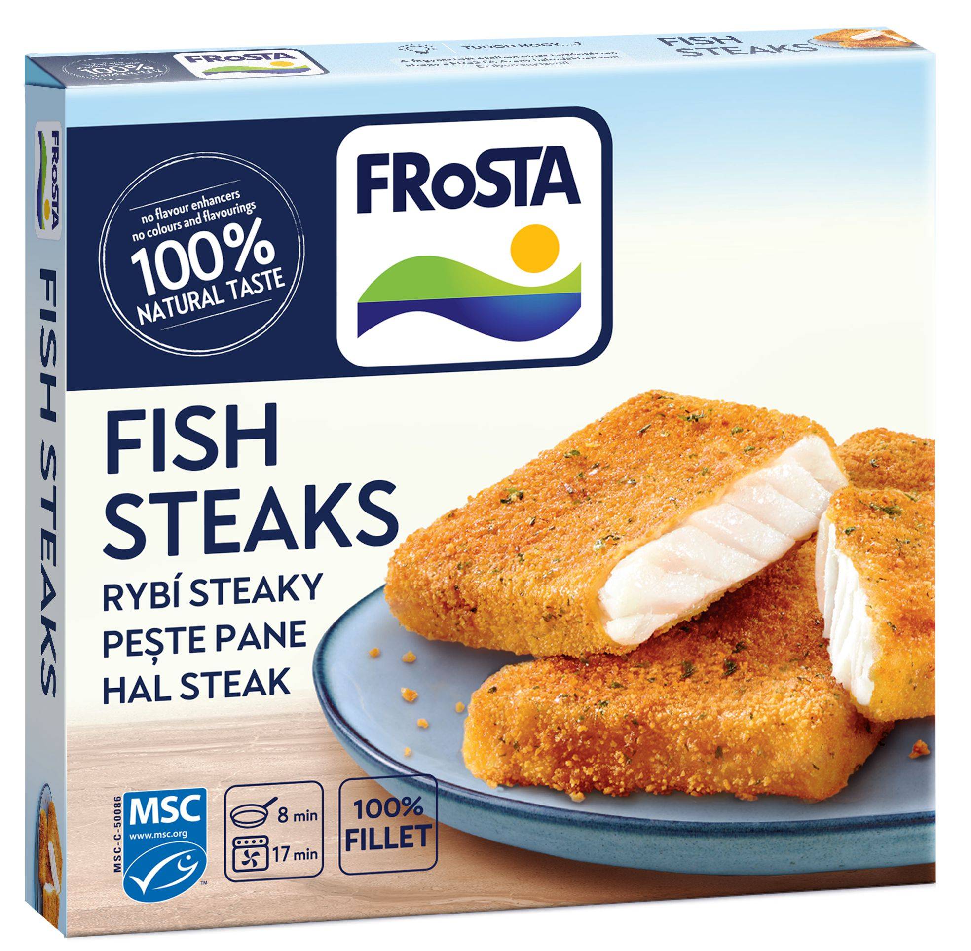 Frosta Rybí steaky obalované 250 g