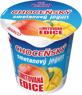 Choceňská Mlékárna Smetanový jogurt 8% Mango