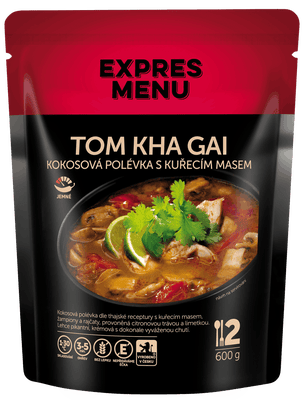 EXPRES MENU Thom Kha Gai Thajská kokosová polévka s kuřecím masem, 2 porce