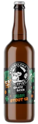 Nachmelená Opice Irish Stout, sklo