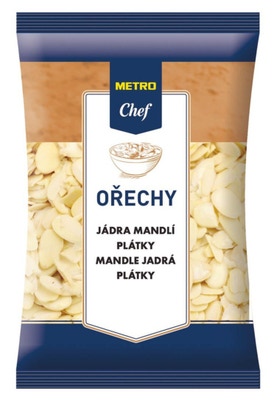 Metro Chef Mandle jádra plátky
