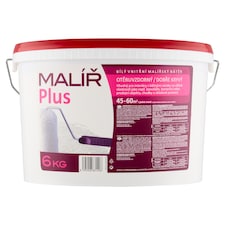Malíř Plus bílý vnitřní malířský nátěr 6kg